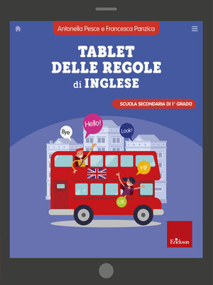 cover image of Tablet delle regole di Inglese